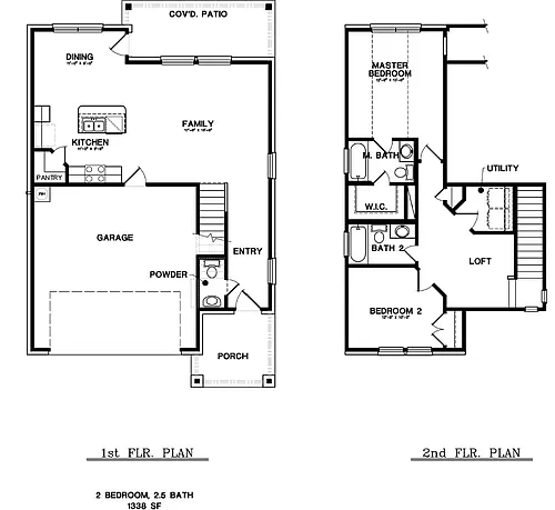 Floor plan Single Home