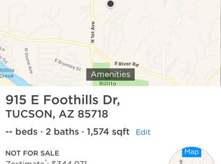 915 E Foothills Dr, Tucson, AZ 85718
