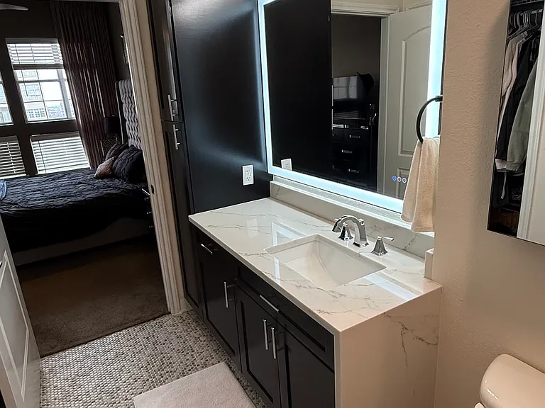 Newly renovated bathroom for bedroom #1