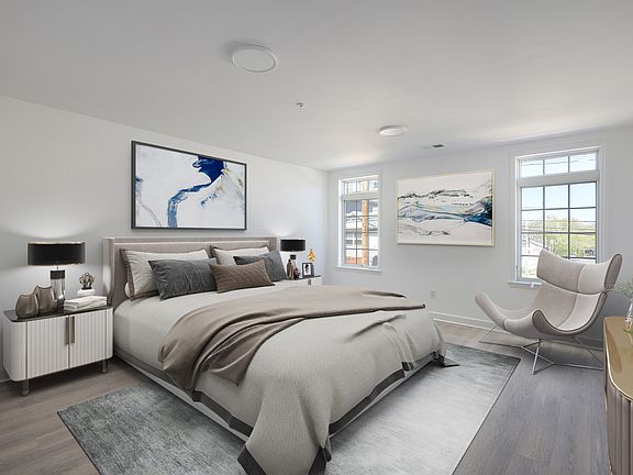 Virtually Staged Sample Bedroom