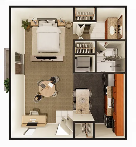 Floor plan Willow