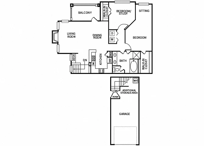 Floor plan B3