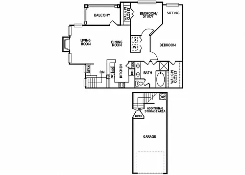 Floor plan B3