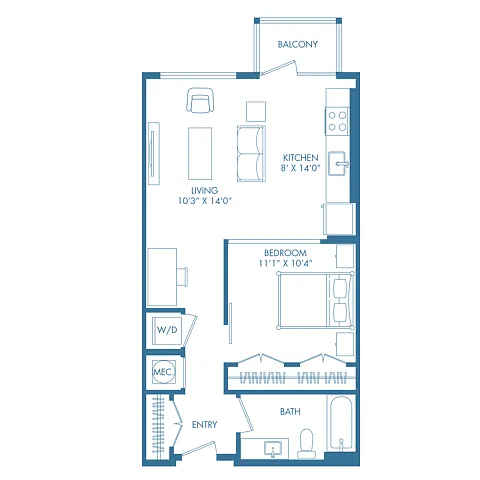 Floor plan A3U