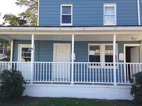 Front of property, Unit #2 doorway on right