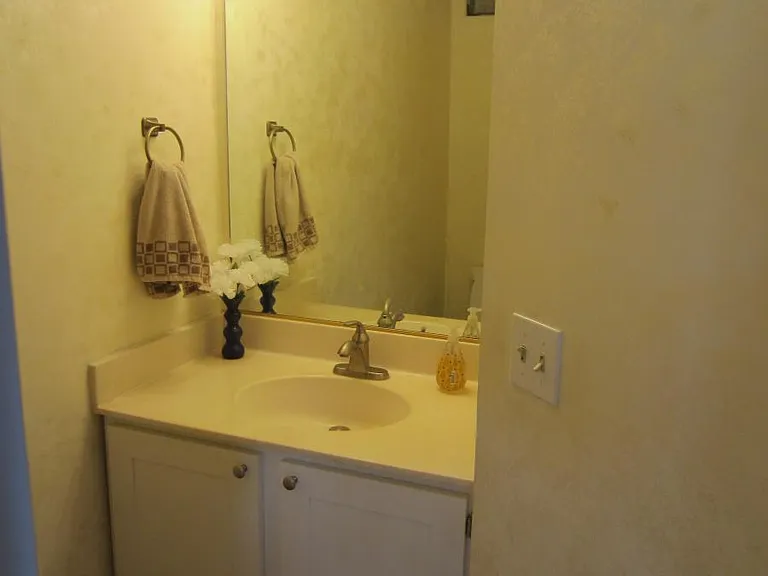 Half bath by front door