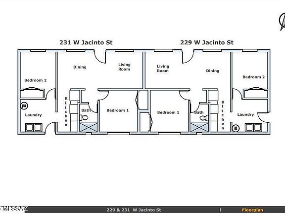 2nd image of 229 & 231 W Jacinto St