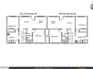 229 & 231 W Jacinto St, Tucson, AZ 85705