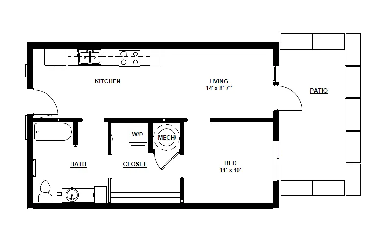 Floor plan Nib