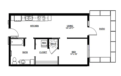 Floor plan Nib