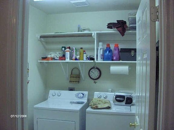 Washer and Dryer are included!