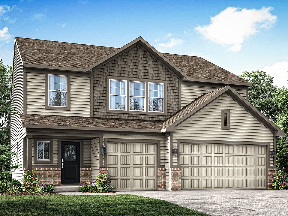 Jasper Elevation B 3 Car Garage STD