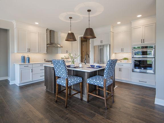 Stock photo not meant to represent final colors and finishes of home under construction.