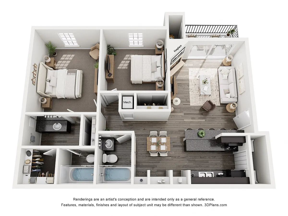 Floor plan B1