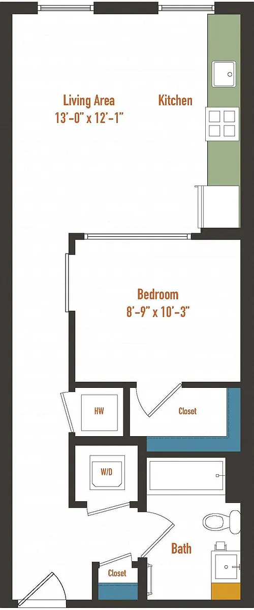 Floor plan JR 1A