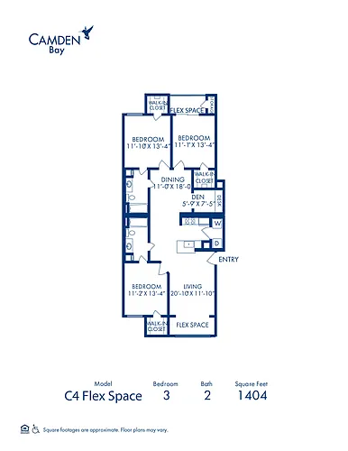 Floor plan C4 Flex Space