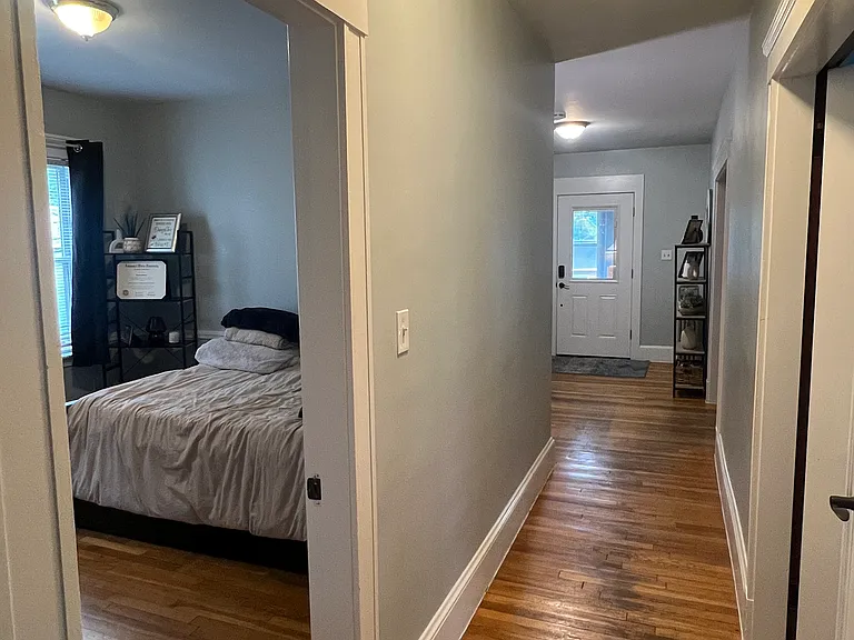 Hallway looking into bedroom 2