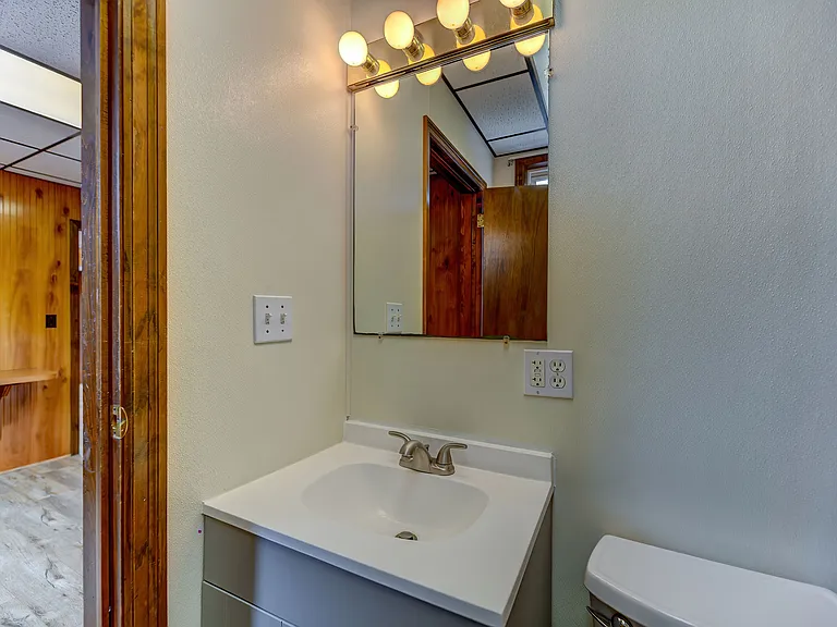 Bath - off laundry/office