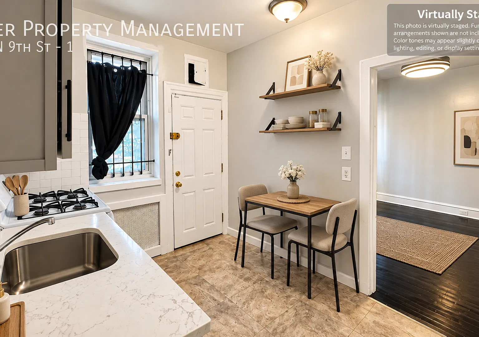 Spacious 1BR/1.5BA Apartment with Fenced Backyard, Porch/Deck & Laundry Hookups Section 8 Friendly — Photo 2