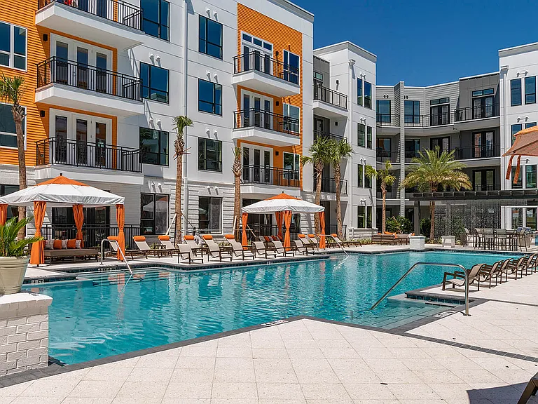 Experience upscale living with our premium poolside apartments offering relaxation and style.