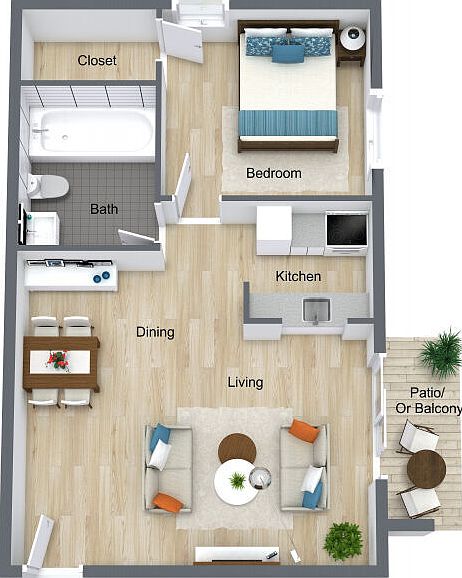 2nd image of 8039 Boone Rd #111