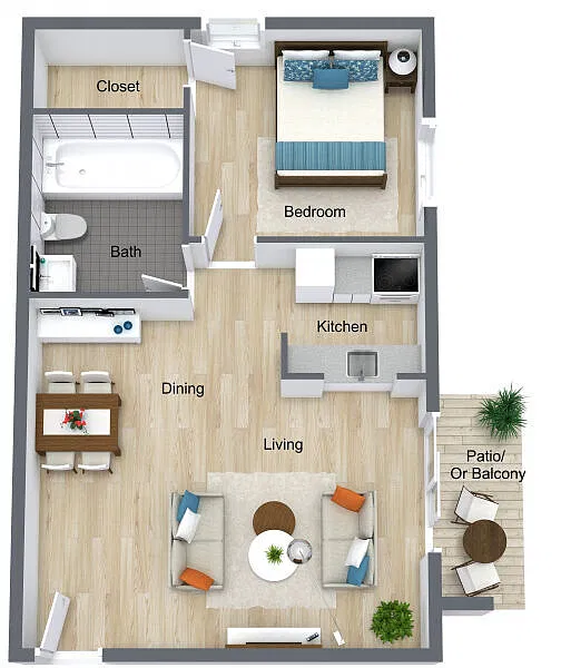 Floor plan A1