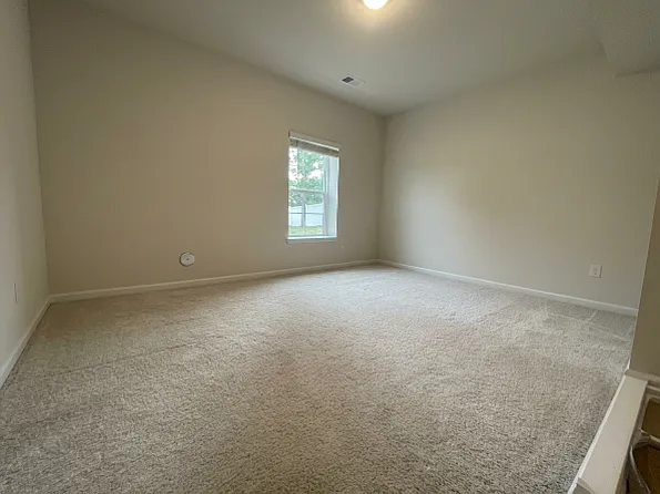 Bedroom in finished basement