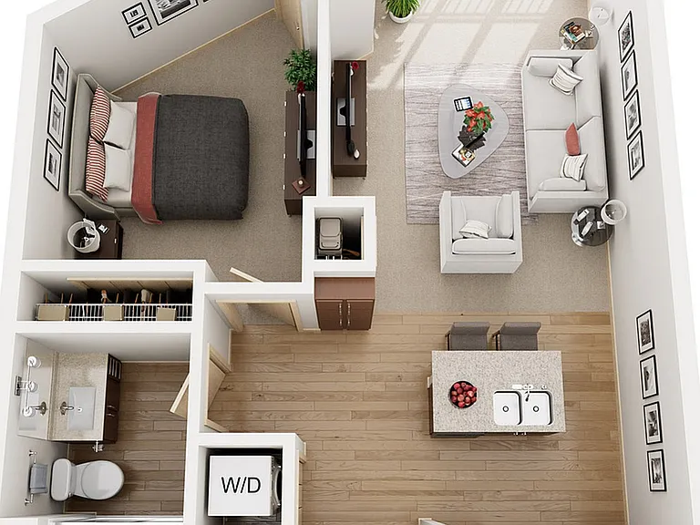 1B | 1505 Apartments & Townhomes 1B | 1505 Apartments & Townhomes