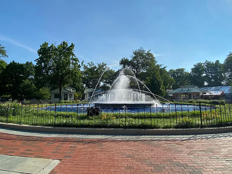 Franklin Square across the street