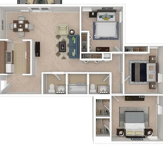 Toftrees Parkgate 3BD 1.5Bath 1081sqft Toftrees Parkgate 3BD 1.5Bath 1081sqft