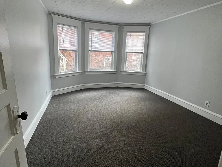 Bedroom from entry (1st floor but not ground level windows)