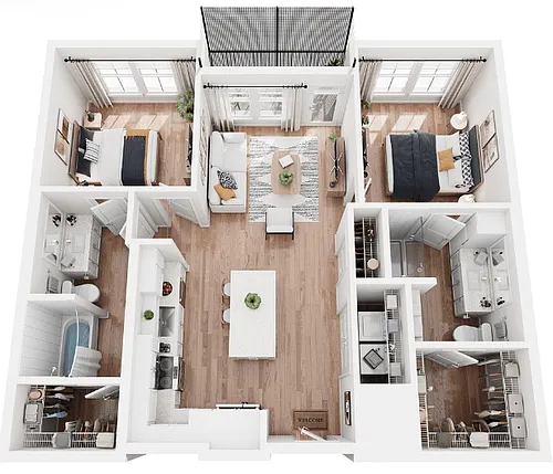 Floor plan B1