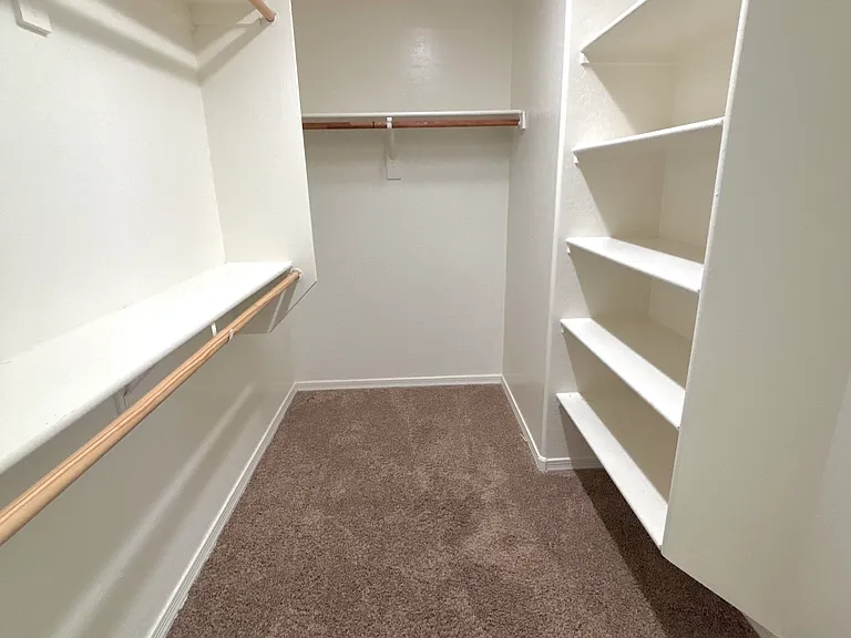 Master bedroom closet