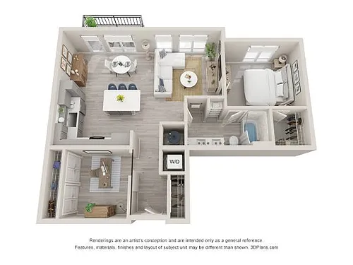 Floor plan A10 Den