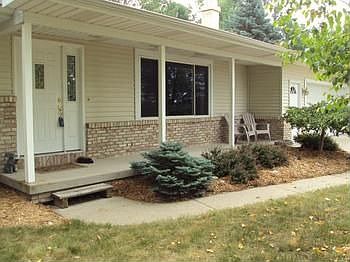 Covered Front Porch.