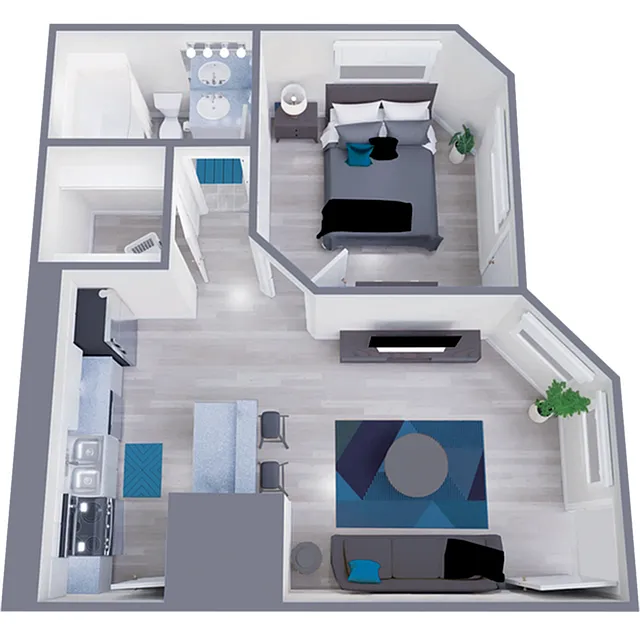 Floor plan A1 Platinum