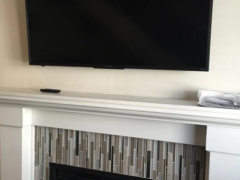 TV over Fireplace