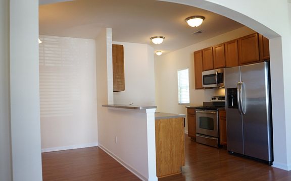 Stainless steel appliances.
