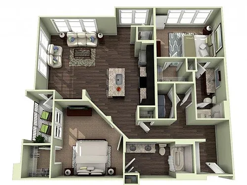Floor plan CARNEGIE