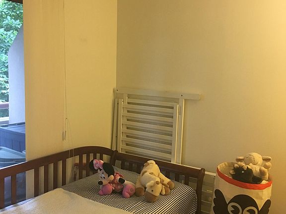 den with a separate balcony