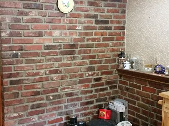 BRICKED FOR WOOD COOKSTOVE