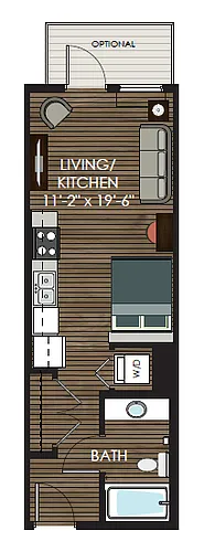 Floor plan The Como A
