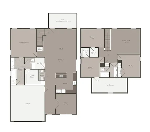 Floor plan Cassidy Home