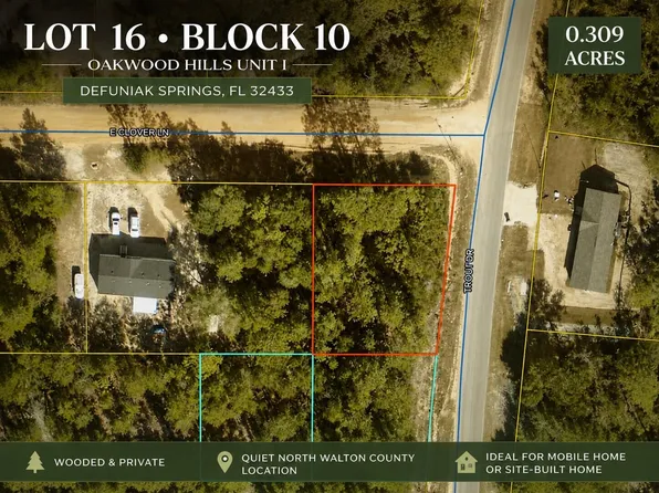 LOT 16 Trout Dr, Defuniak Springs, FL 32433