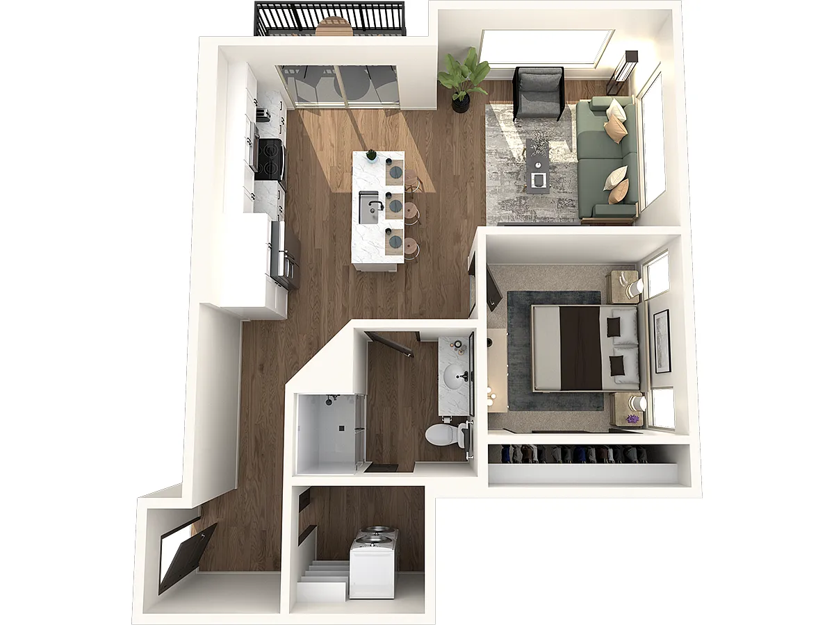 Floor plan Lariat
