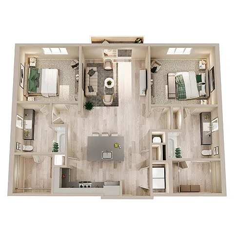 Floor plan B20