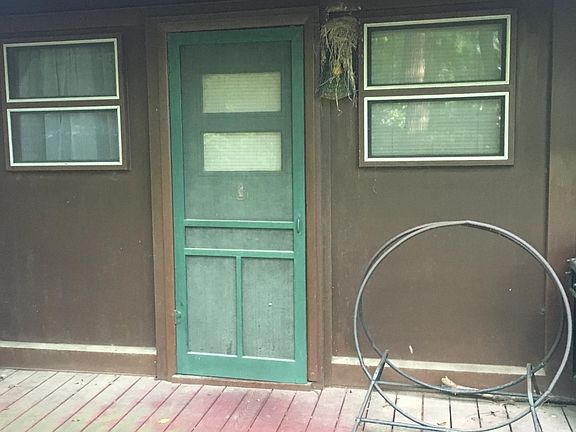 Covered porch entrance