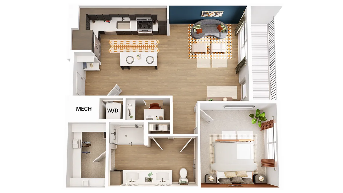 Floor plan A3-HC