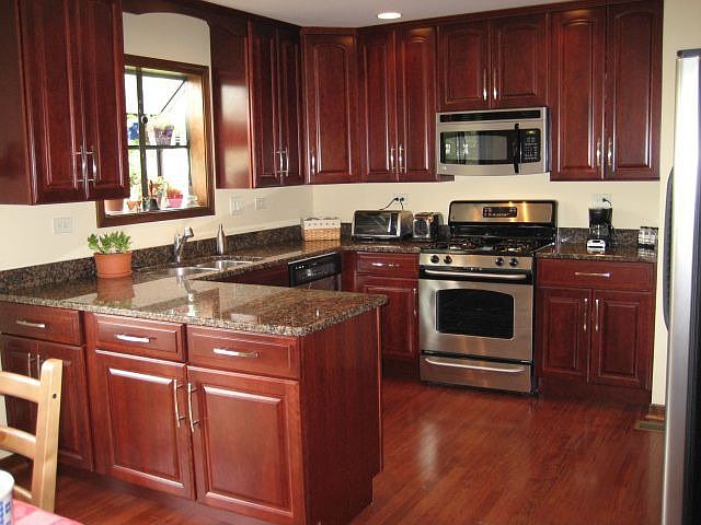 Remodeled kitchen