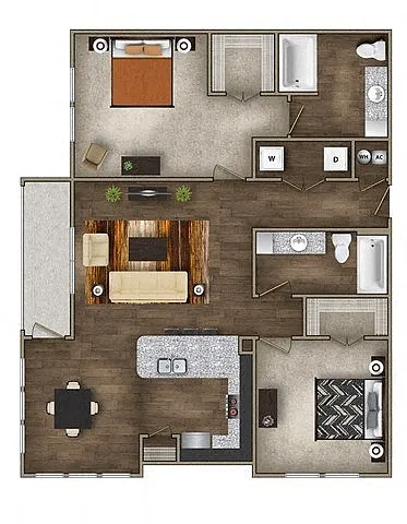 Floor plan B2